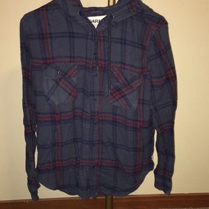 Garage Hooded Flannel